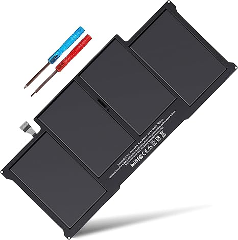 Batería A1405 de 55 Wh A1369 A1466 A1496 para MacBook Air de 13 pulgadas A1369 (2010-2011), A1466 (mediados de 2012, mediados de 2013, principios de 2014, principios de 2015, 2017), A1496
