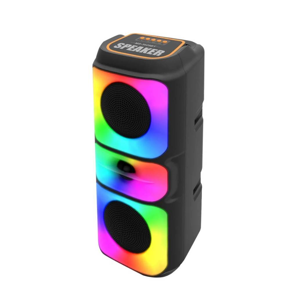 PARLANTE 2 X 4» LED RGB