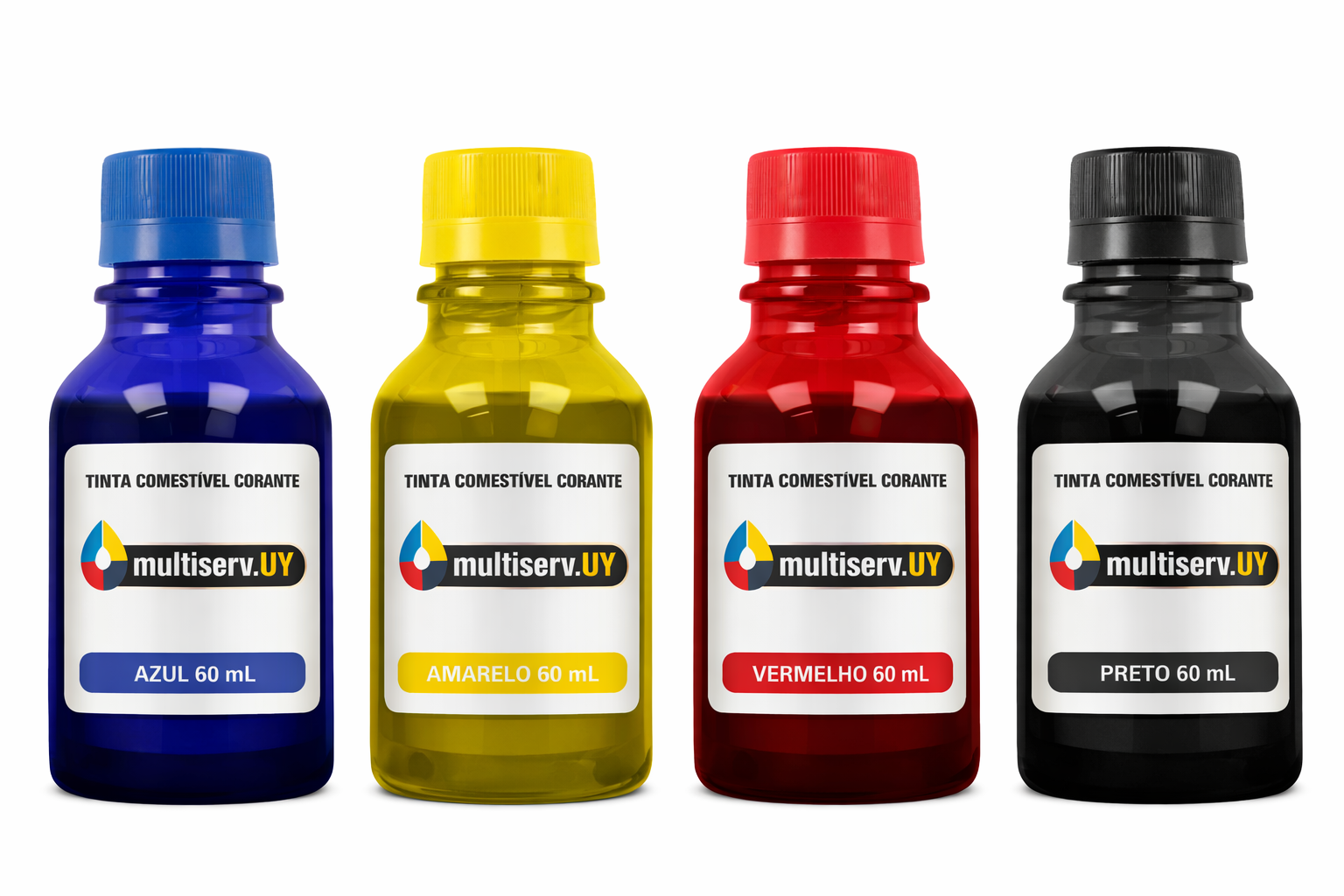 Pack tinta Comestible 240ml