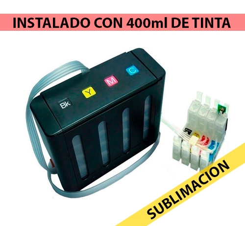 Sistema Continuo Epson XP2101 Instalado – Sublimación