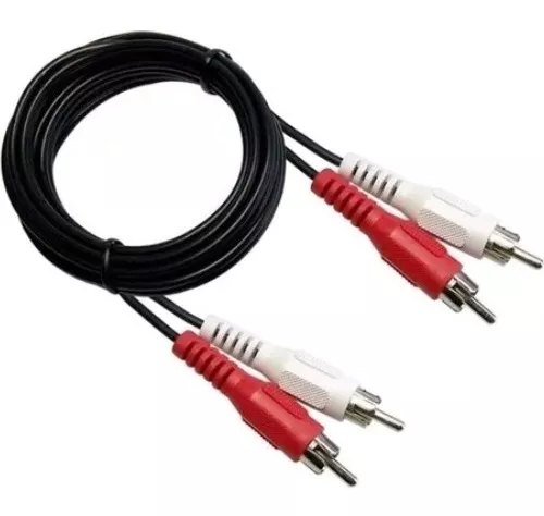 Cable De Audio 2rca – 2rca 1.8m 180cm Dracma