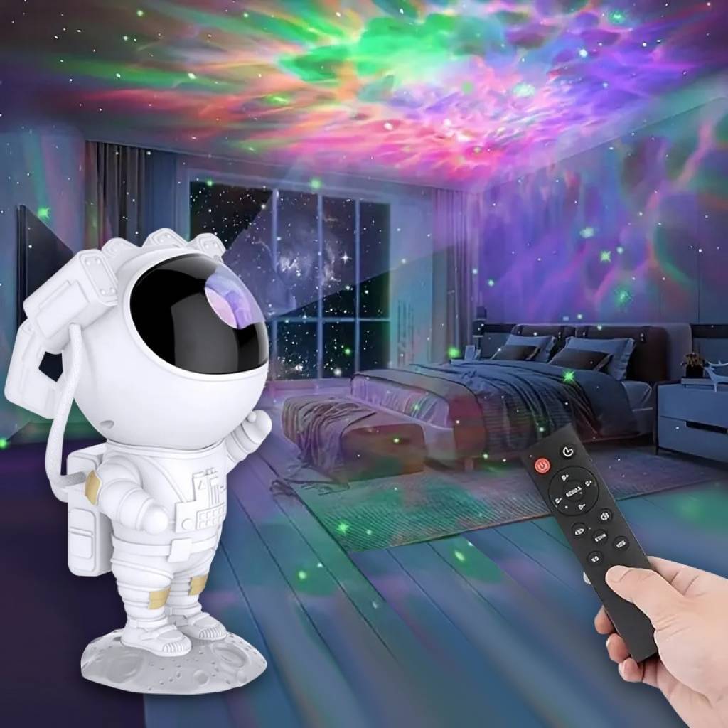 LAMPARA PROYECTOR ASTRONAUTA