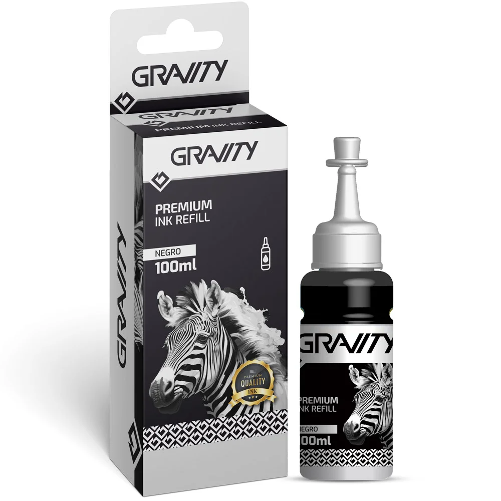 BOTELLA DE TINTA 100ML UNIVERSAL BK
