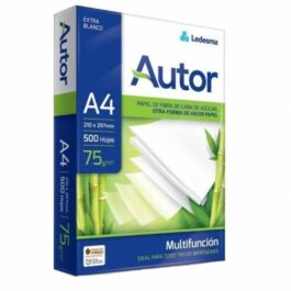 Papel A4 75g AUTOR