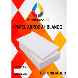 Papel comestible premium x100u
