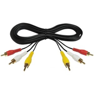 Cable Audio/video Av3/rca/3rca 180cm 1.8m