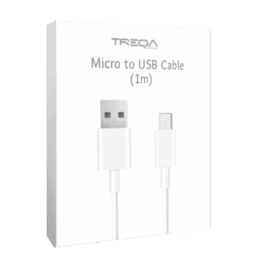 Cable treqa micro USB datos y carga 1M