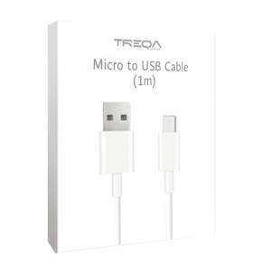 Cable treqa micro USB datos y carga 1M