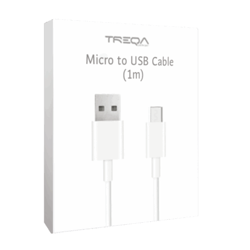 Cable treqa micro USB datos y carga 1M