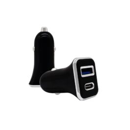 Cargador treqa 12V/24V 2.4A USB Y TIPO C