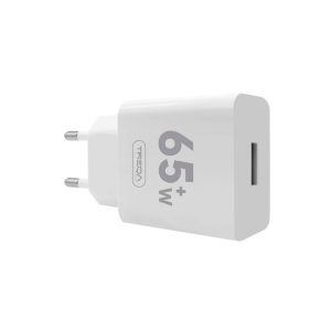 Cargador treqa USB carga rápida 65W