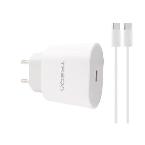 Cargador treqa con cable tipo C 3.0A