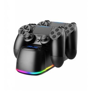 Soporte cargador de joystick para PS4 RGB