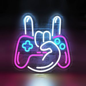 LETRERO DE NEÓN GAMER