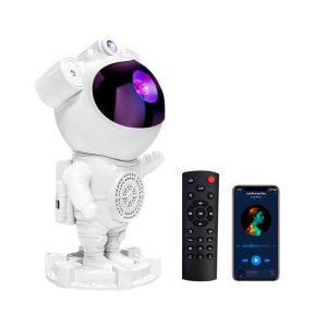 LAMPARA PROYECTOR BLUETOOTH ASTRONAUTA