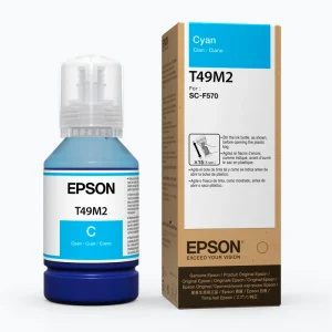 Tinta Epson Sublimación T49M220 140ml Cyan